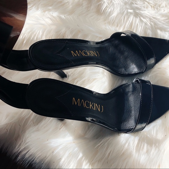 Black Pointy Stiletto Heels - Picture 6 of 8